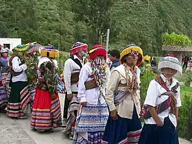 Danseurs de Wititi au canyon de Colca.