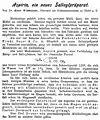 Couverture du premier rapport clinique du Dr Kurt Witthauer sur l'Aspirine (1899)