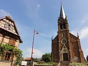 Église Saint-Cyriaque de Wiwersheim