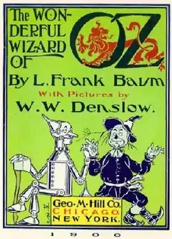 couverture du roman le magicien d'Oz