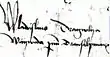 Signature de Vlad Țepeș