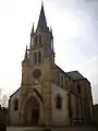 Vue sur l'église.