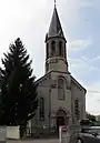 Église protestante,côté sud-est.