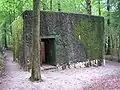 Un des deux bunkers de l'abri d'Hitler