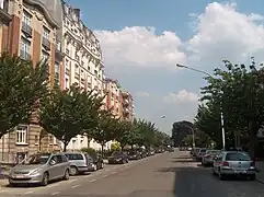 L'avenue des Cerisiers à Woluwe-Saint-Lambert.