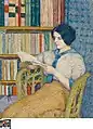 Femme lisant, musée des Beaux-Arts de Gand