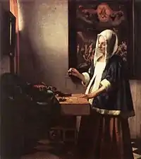 Johannes Vermeer, La Femme à la balance, 1662-1665