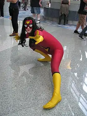 Cosplay de Spider-Woman.