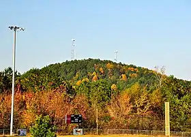 Vue de Woodall Mountain.