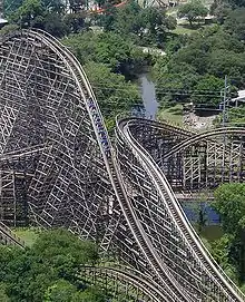 Texas Giant à Six Flags Over Texas