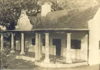 The Woolsack, au Cap, résidence d'été de la famille Kipling de 1900 à 1908, qui a servi de modèle au château Woolsack de Mimizan