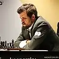 Magnus Carlsen en 2021.