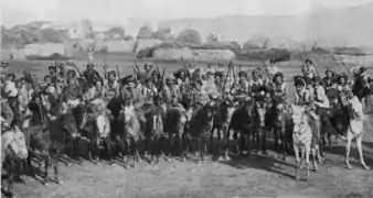 Cavalerie kurde, 1915.
