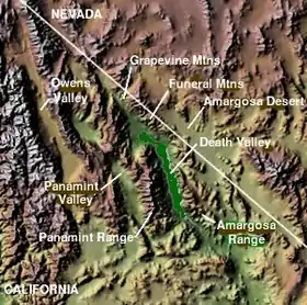 Image illustrative de l’article Désert d'Amargosa