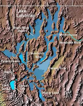 Image illustrative de l’article Lac Lahontan (lac préhistorique)