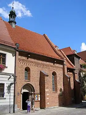 Église Saint-Gilles de Wrocław, construite en 1241-1242.