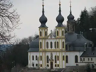 Le « Käppele », église des pèlerins.