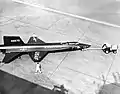 L'avion expérimental North American X-15.