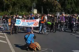 Manifestation à Berlin (Allemagne).