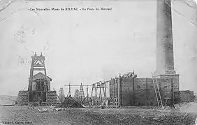 Puits du Monteil vers 1900.