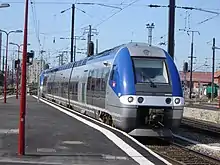 Un AGC en gare de Strasbourg