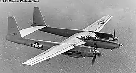 Le XF-11, prototype d'avion de reconnaissance (1946).