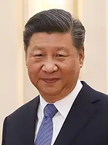 Xi Jinping (13 fois)  2022, 2021, 2020, 2019, 2018, 2017, 2016, 2015, 2014, 2013, 2012, 2011, 2009.