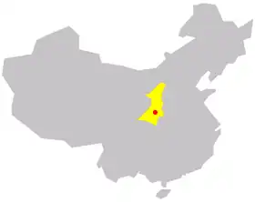 Localisation de Xi'an