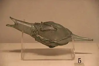 Verseuse en forme de canard, Galerie Qin à Tang, musée provincial du Liaoning