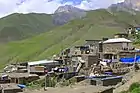 Un village de montagne à Khinaliq.