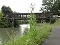 Pont du canal de la Marne au Rhin à Xures.