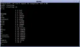 L'OS Xv6 était une version open source destinée à l'enseignement, et reprenant le noyau d’UNIX v6.