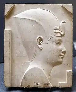 Modèle de sculpteur, royaume lagide, Bas-relief, plâtre, Musée archéologique de Milan