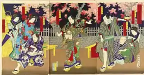 Scène du kabuki