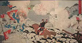 Une bataille de la première guerre sino-japonaise