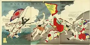 Une bataille de la première guerre sino-japonaise