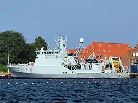 illustration de HDMS Søløven (Y311)