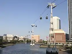 Vue de la Yokohama Air Cabin.