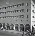 Le centre commercial de Mahané Yehuda vers 1940, photographie de Yaakov Rosner