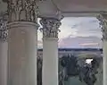 Depuis la fenêtre de la maison de Vvedenskoïe (1897)