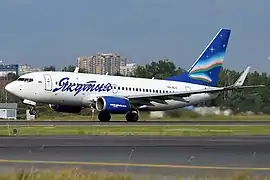 Yakutia Airlines, VQ-BLS, Boeing 737-76Q