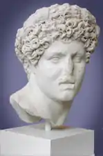 Portrait d'un jeune homme romain, (140-160 apr. J.-C.)