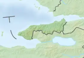Voir sur la carte topographique de la province de Yalova