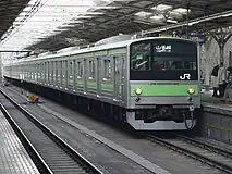 Série 205-0 sur la Yamanote Line.