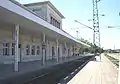 La gare des chemins de fer