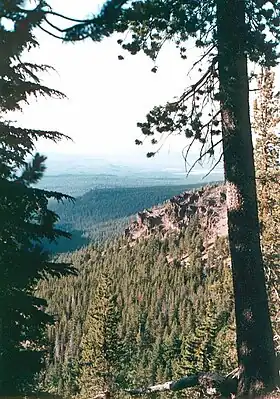 Vue depuis le mont Yamsey.