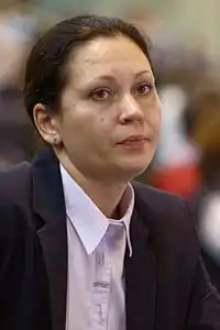 Ianna Rouzavina en 2015.