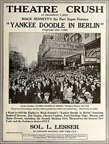 Description de l'image Yankee Doodle in Berlin (1919) - Ad.jpg.
