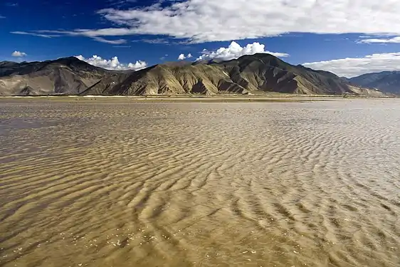 Le Yarlung Tsanpo au Tibet