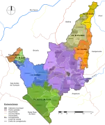Corregimientos de la municipalité de Yarumal.